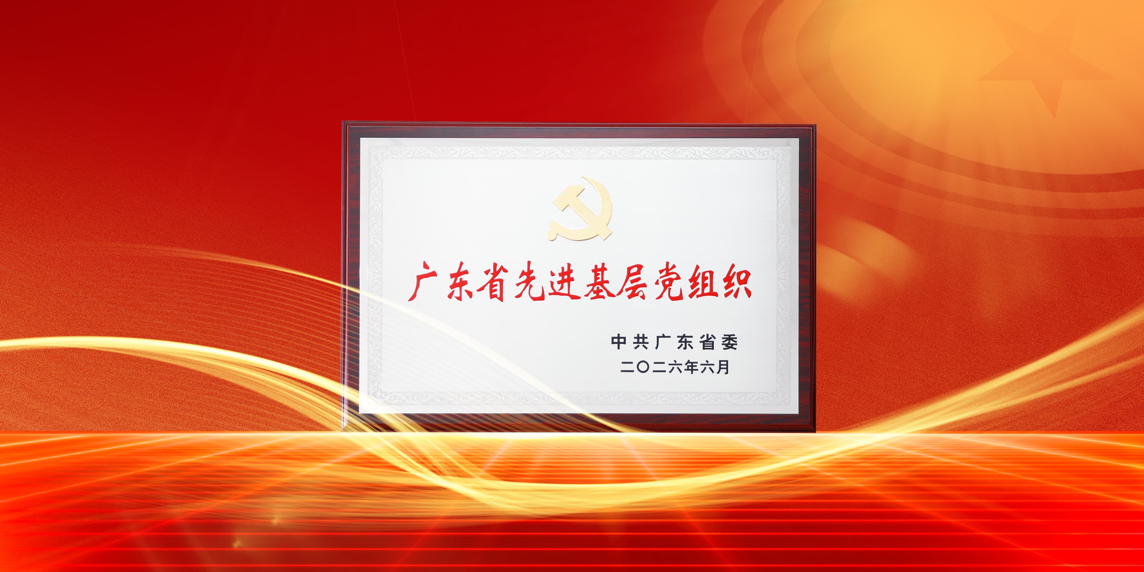 喜讯！bbin宝盈电气党委获评广东省先进基层党组织